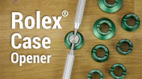 rolex opening tool|how to open Rolex datejust.